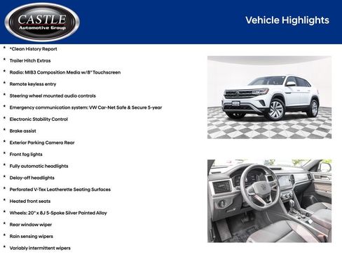 Used 2023 Volkswagen Atlas Cross Sport SE AWD/4WD image 4