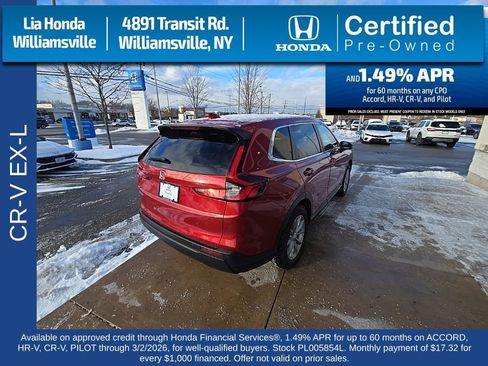 Certified 2023 Honda CR-V EX-L image 3