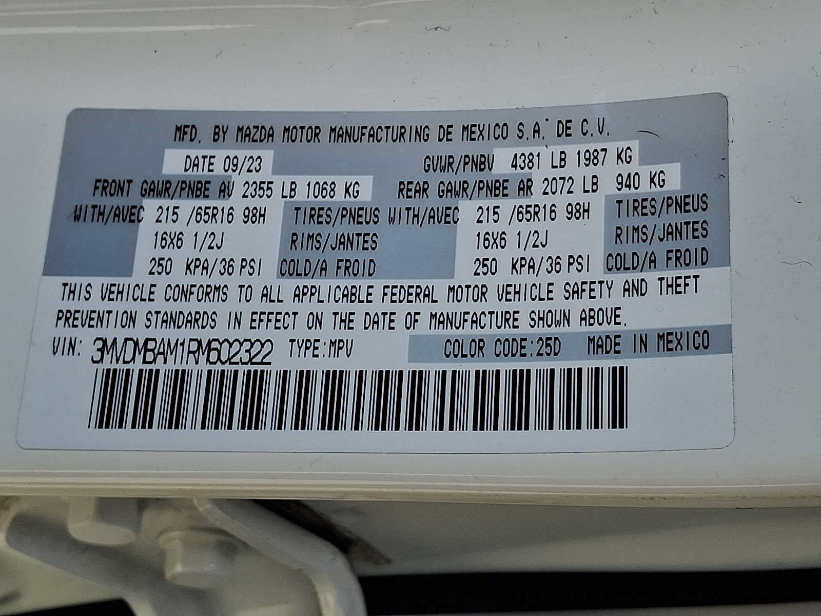 Used 2024 MAZDA CX-30 AWD 2.5 S image 24