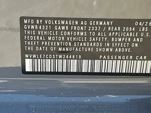 New 2026 Volkswagen GTI S FWD image 28