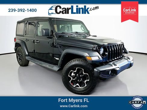 Used 2021 Jeep Wrangler Unlimited Sport image 1