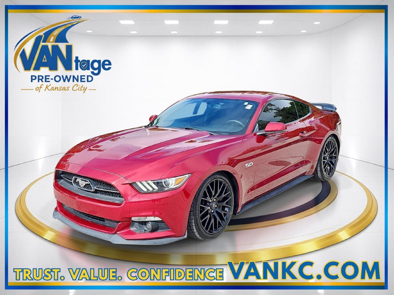 Used 2015 Ford Mustang GT Premium w/ GT Performance Package RWD image 1