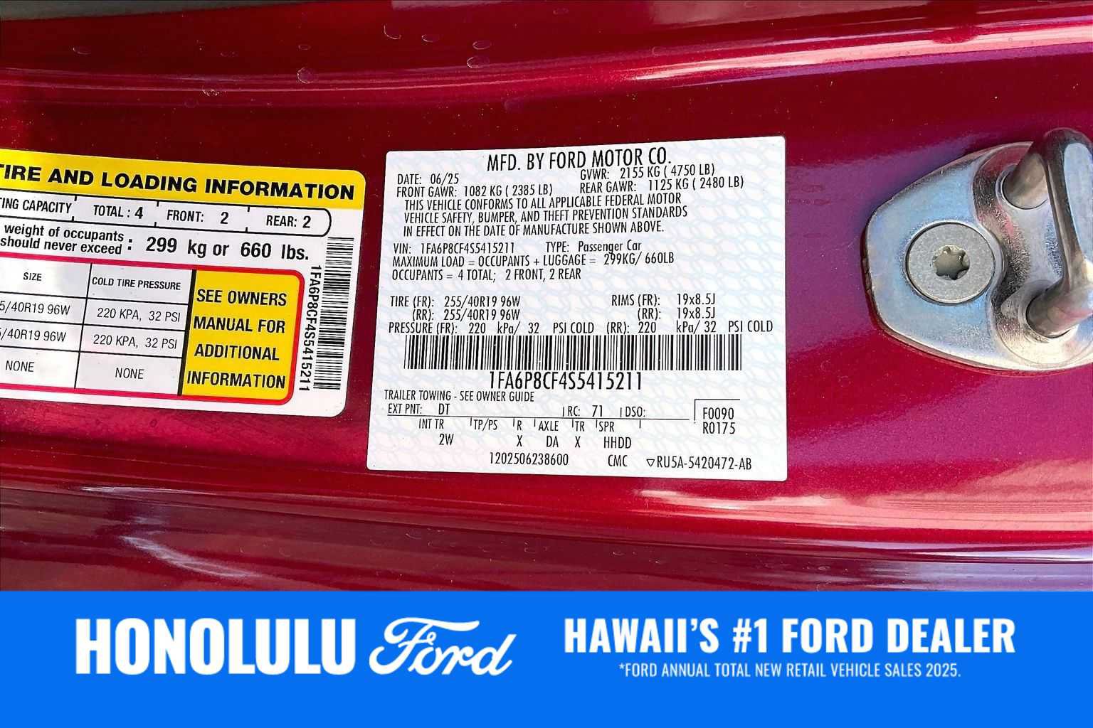 Used 2025 Ford Mustang GT RWD image 19