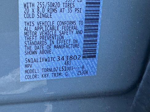 New 2026 INFINITI QX60 Sport w/ Dark Cargo Package image 17