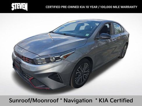 Certified 2023 Kia Forte GT-Line w/ GT-Line Premium Package FWD image 1