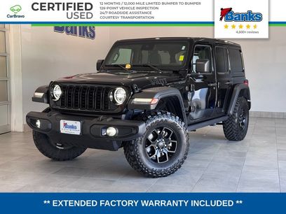 Used 2025 Jeep Wrangler Unlimited Sport