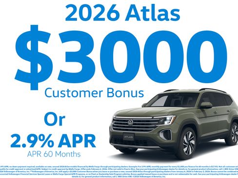 New 2026 Volkswagen Atlas SEL Premium R-Line image 3