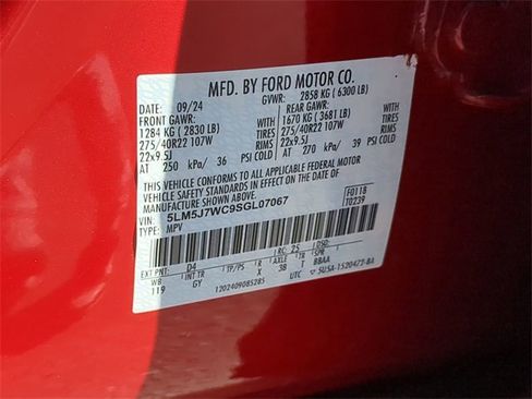 Used 2025 Lincoln Aviator Reserve w/ Jet Appearance Package image 64