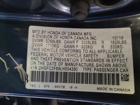 Used 2020 Honda Civic LX image 33