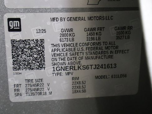 New 2026 Chevrolet Traverse RS w/ LPO, Floor Liner Package image 36