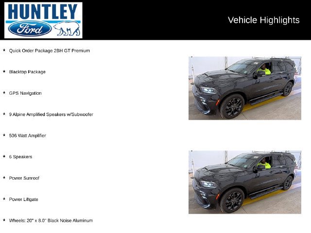 Used 2023 Dodge Durango GT AWD/4WD image 2