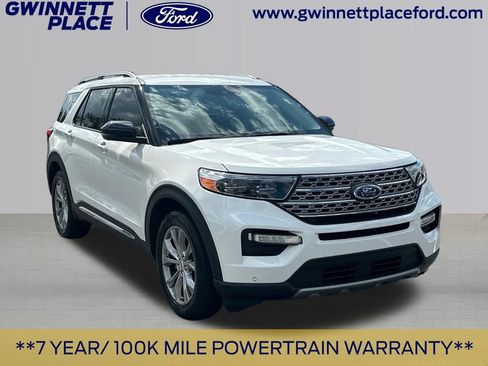 Certified 2022 Ford Explorer Limited w/ Equipment Group 301A RWD image 3