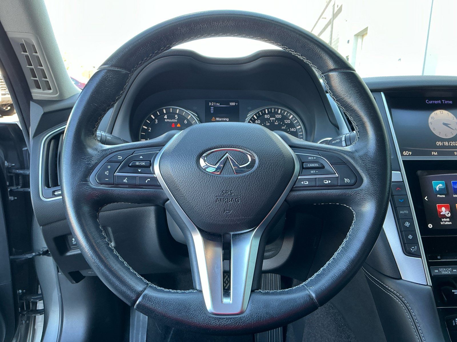 Used 2019 INFINITI Q50 Luxe w/ All Weather Package (L93) RWD image 8