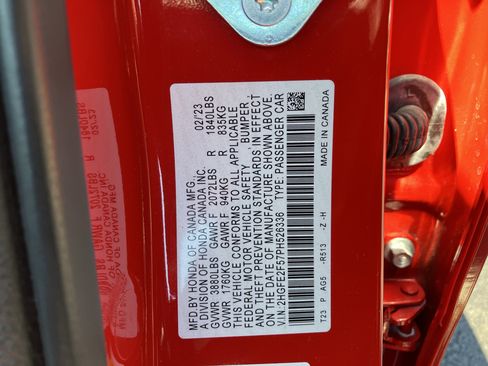 Certified 2023 Honda Civic Sport image 35
