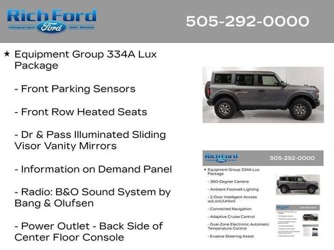 Certified 2025 Ford Bronco Badlands AWD/4WD image 32