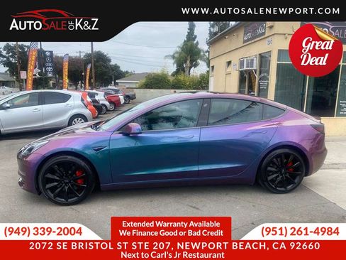 Used 2020 Tesla Model 3 Performance AWD/4WD image 9