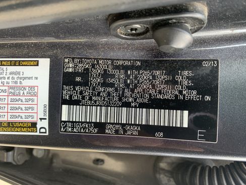 Used 2013 Toyota 4Runner SR5 w/ Convenience Pkg AWD/4WD image 35