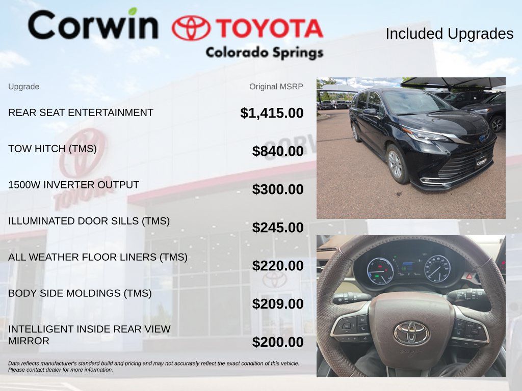 Used 2022 Toyota Sienna Platinum AWD/4WD image 8