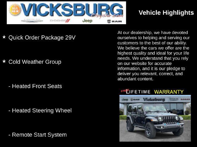 Used 2022 Jeep Wrangler Unlimited Rubicon 4xe w/ Cold Weather Group AWD/4WD image 25