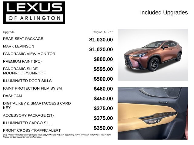 Certified 2025 Lexus NX 350h AWD w/ Rear Seat Package image 4