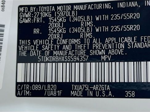 Certified 2025 Toyota Highlander Limited AWD/4WD image 27