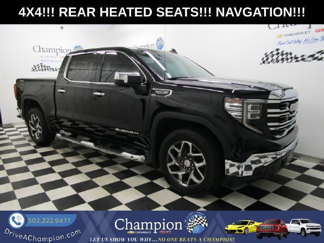 Used 2022 GMC Sierra 1500 SLT w/ SLT Premium Plus Package AWD/4WD image 1