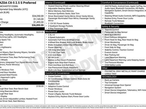 New 2026 MAZDA CX-5 Preferred AWD/4WD image 4