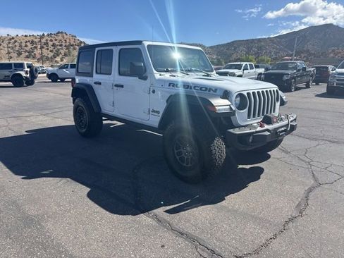 Used 2023 Jeep Wrangler Unlimited Rubicon w/ Xtreme 35 Tire Package AWD/4WD image 3