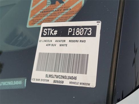 Used 2022 Lincoln Aviator Reserve w/ Equipment Group 201A image 29
