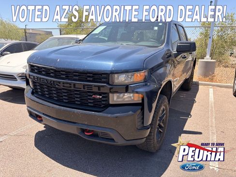 Used 2020 Chevrolet Silverado 1500 Custom Trail Boss w/ Infotainment Package AWD/4WD image 1