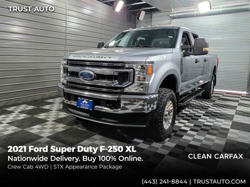 Used 2021 Ford F250 XL w/ STX Appearance Package AWD/4WD image 1