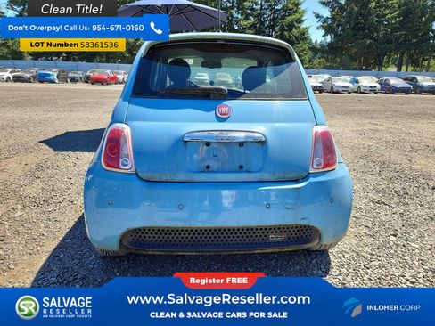 Used 2015 FIAT 500 e FWD image 8
