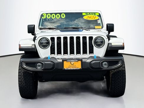 Used 2021 Jeep Wrangler Unlimited Rubicon 4xe w/ Cold Weather Group AWD/4WD image 18