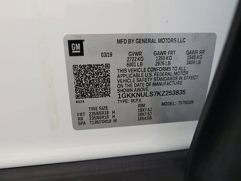 Used 2019 GMC Acadia SLT AWD/4WD image 33