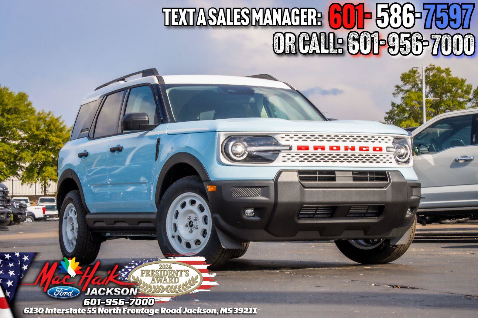 Used 2026 Ford Bronco Sport Heritage w/ Convenience Package AWD/4WD image 1