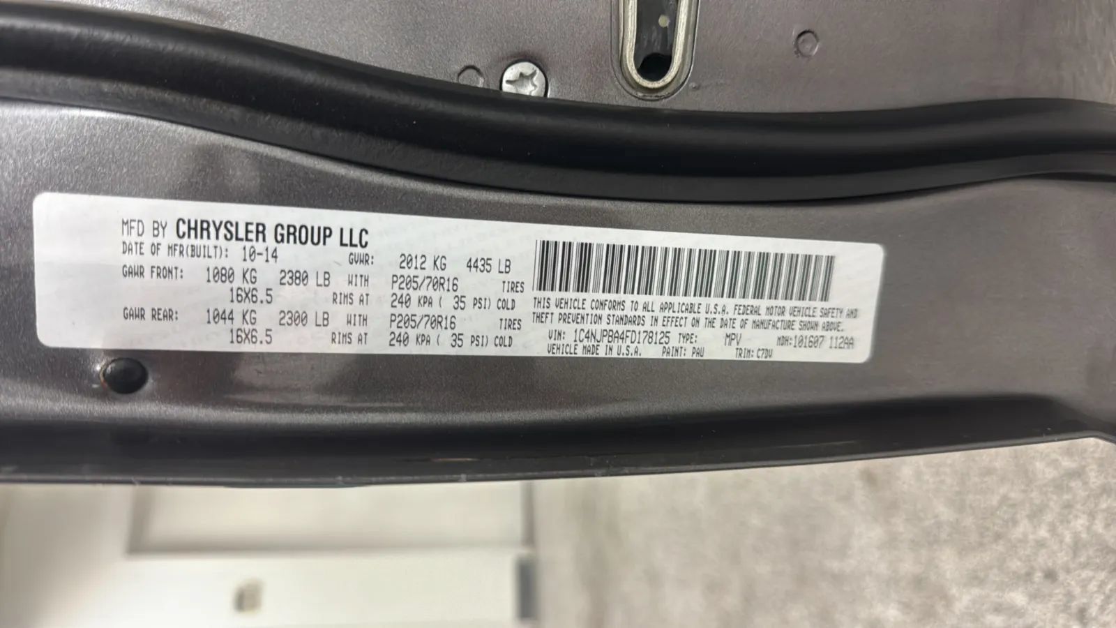 Used 2015 Jeep Patriot Sport w/ Power Value Group FWD image 29