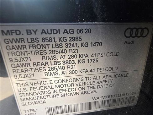 Used 2020 Audi Q7 3.0T Prestige w/ Prestige Package AWD/4WD image 20