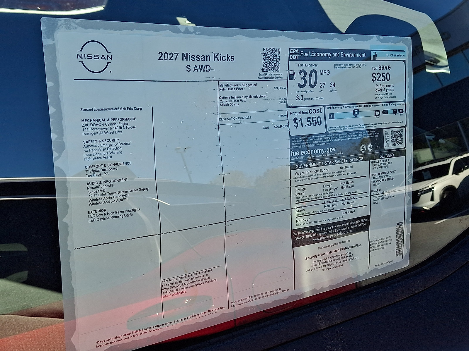 New 2027 Nissan Kicks S AWD/4WD image 5