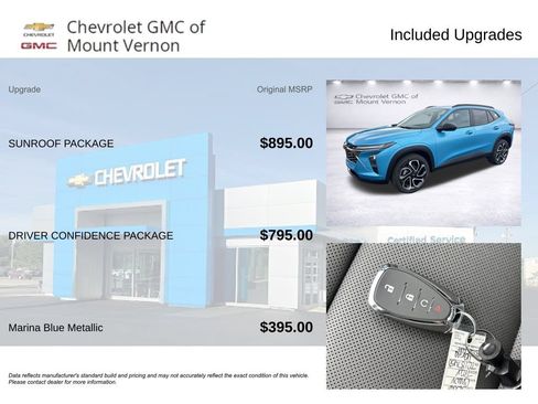 New 2026 Chevrolet Trax RS w/ Sunroof Package FWD image 6