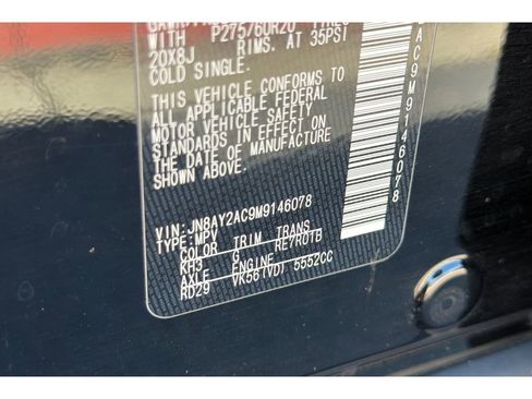 Used 2021 Nissan Armada SV w/ SV Appearance Package RWD image 36