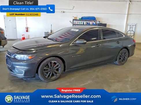 Used 2017 Chevrolet Malibu LT FWD image 1