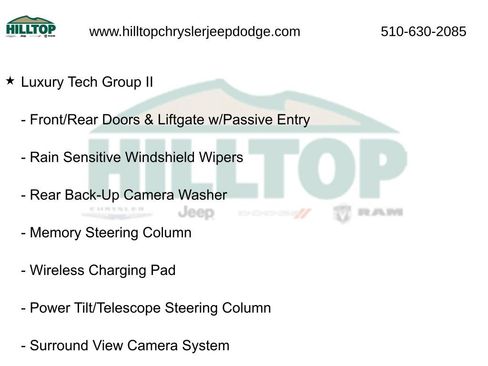 New 2025 Jeep Grand Cherokee Limited w/ Luxury Tech Group II image 15