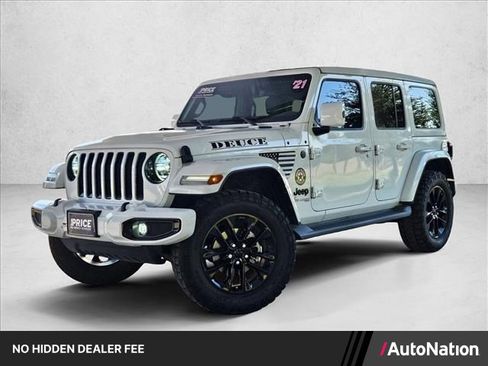Used 2021 Jeep Wrangler Unlimited Sahara AWD/4WD image 1