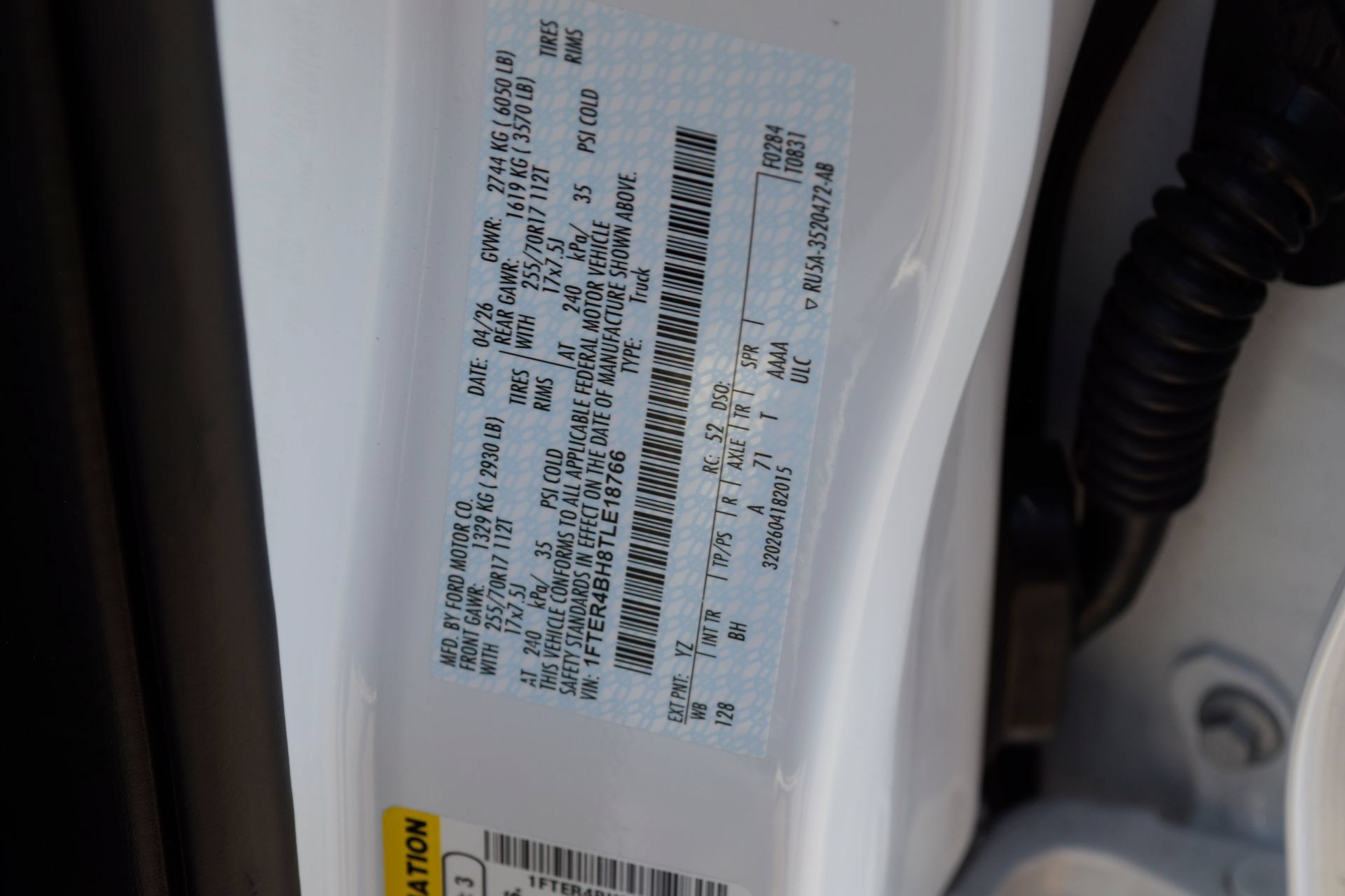 New 2026 Ford Ranger XL RWD image 27