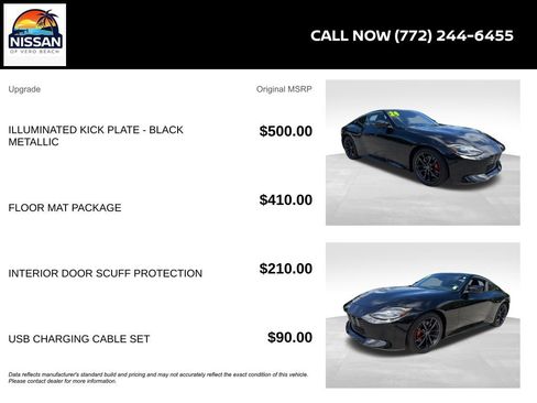 Certified 2024 Nissan Z Performance w/ Floor Mat Package RWD image 6