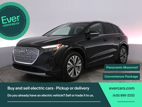 Used 2023 Audi Q4 e-tron Premium Plus w/ Premium Plus RWD image 1