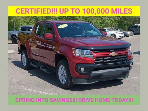 Used 2022 Chevrolet Colorado LT w/ Safety Package RWD image 1