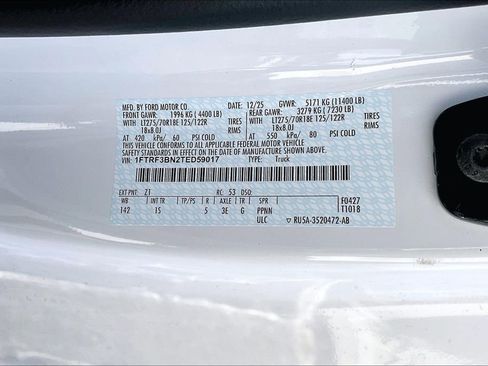 New 2026 Ford F350 XL w/ STX Appearance Package image 8