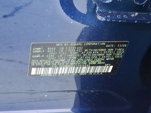 New 2026 Subaru Ascent Limited image 20