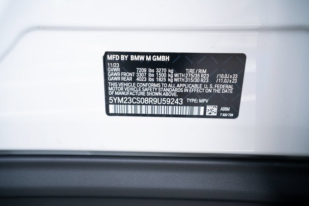 Used 2024 BMW XM AWD/4WD image 59